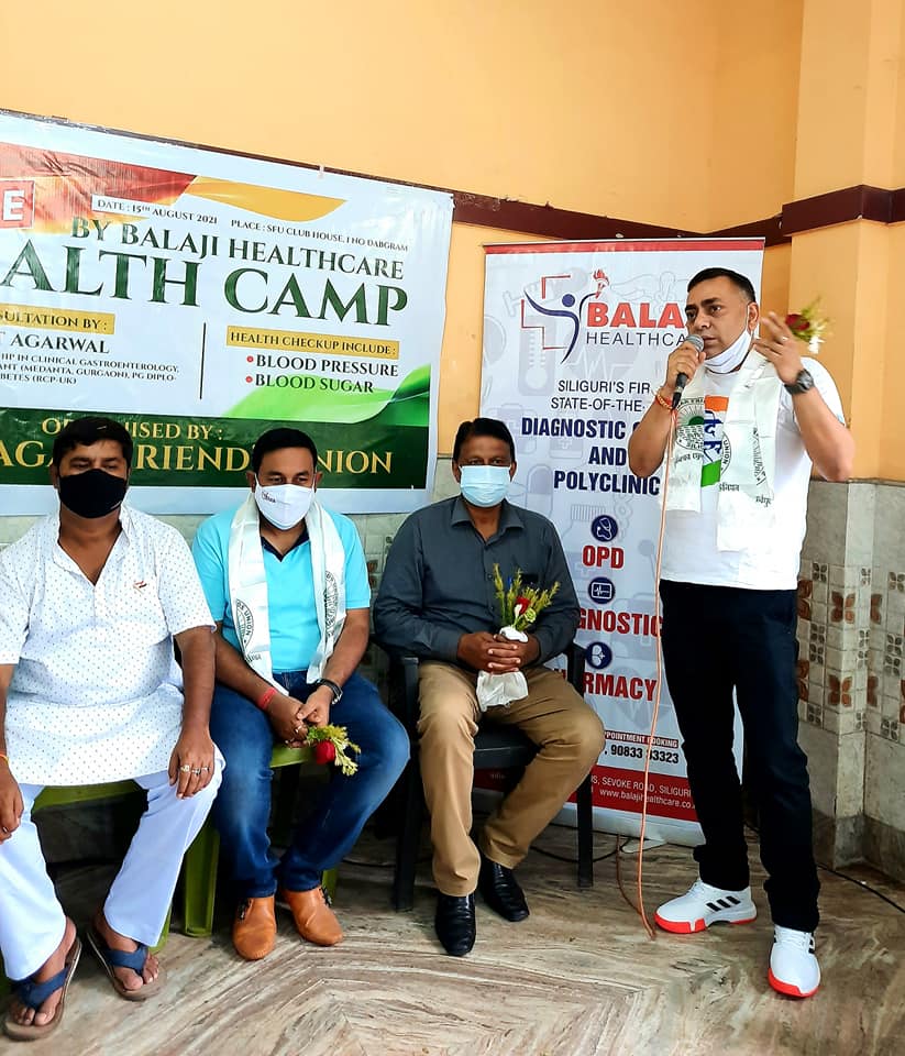 Free Health Check Up Camp on 75th Independence Day